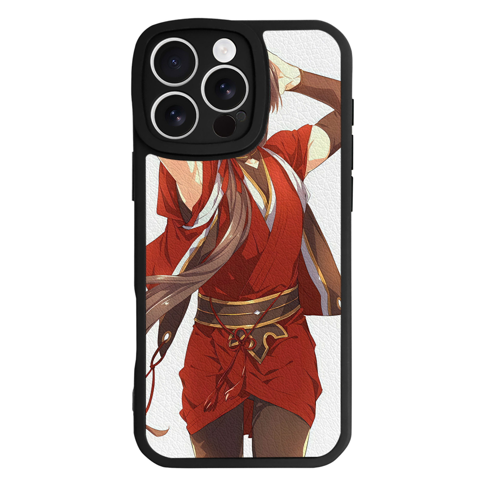 （画像用） 刀剣乱舞 Touken Ranbu 【iPhone 16シリーズ対応】シリコンスマホケース（レザー調） 材質：シリコン